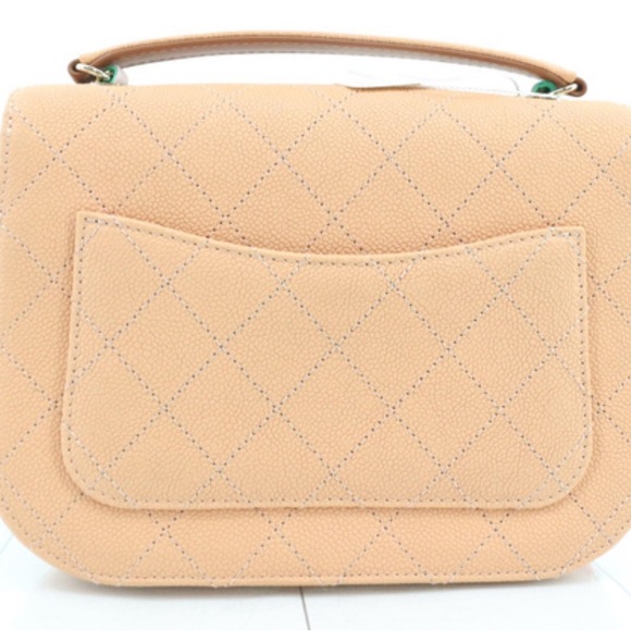 Chanel Cavier Grained Quilted Small Cuba Top Handle - Picture 3 of 16